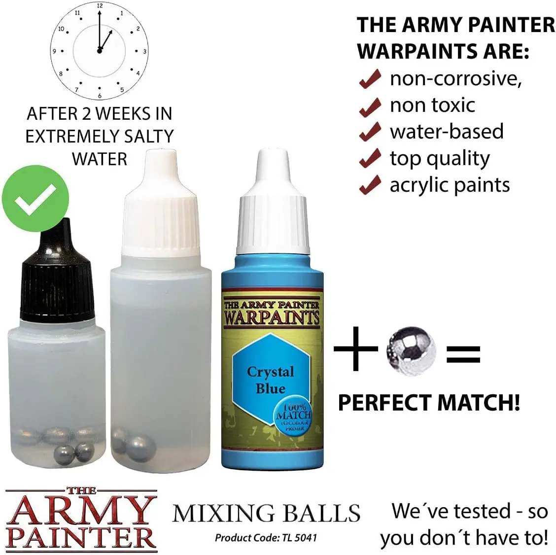 The Army Painter Mixing Balls 5.5 mm (100-Pack) | Stainless Steel Rustproof Agitators for Paint - view 6