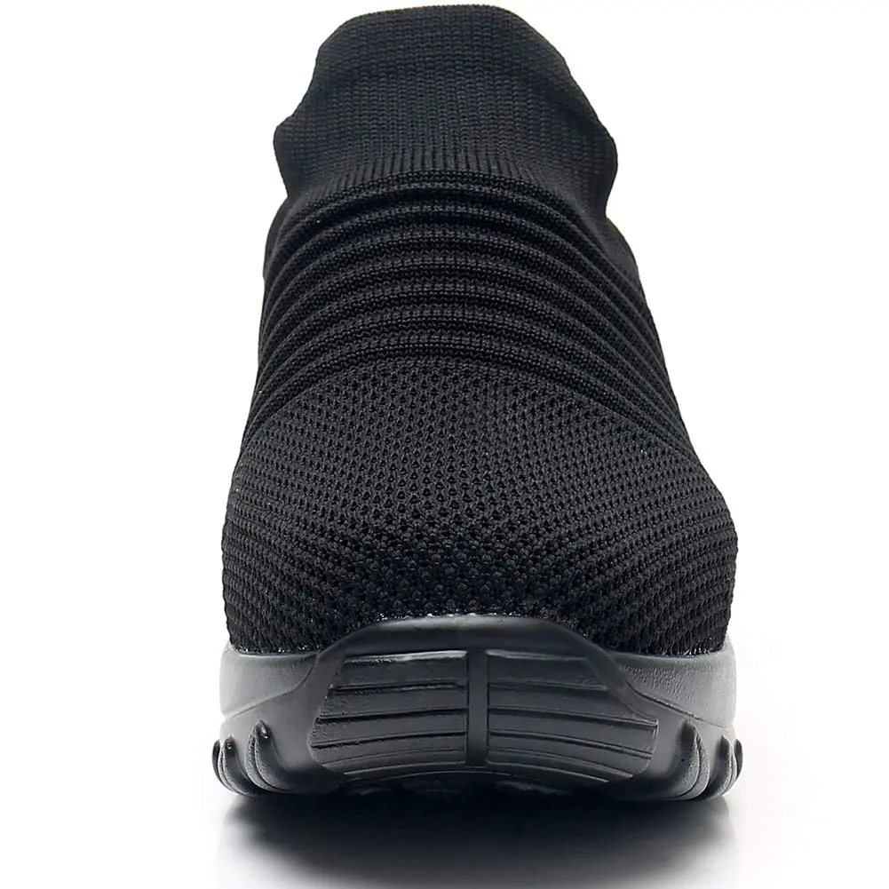 Slow Man Women's Walking Shoes Sock Sneakers Mesh Slip On Air Cushion 8 | Breathable, Lightweight & Comfortable - view 4