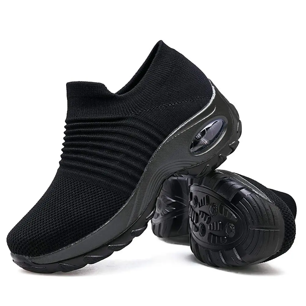 Slow Man Women's Walking Shoes Sock Sneakers Mesh Slip On Air Cushion 8 | Breathable, Lightweight & Comfortable - main product image