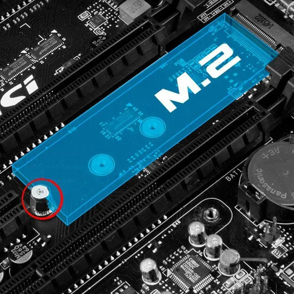 SGTKJSJS M.2 Screw Kit for ASUS Motherboards | NVMe SSD Mounting Screws (13-Piece Set) - view 4