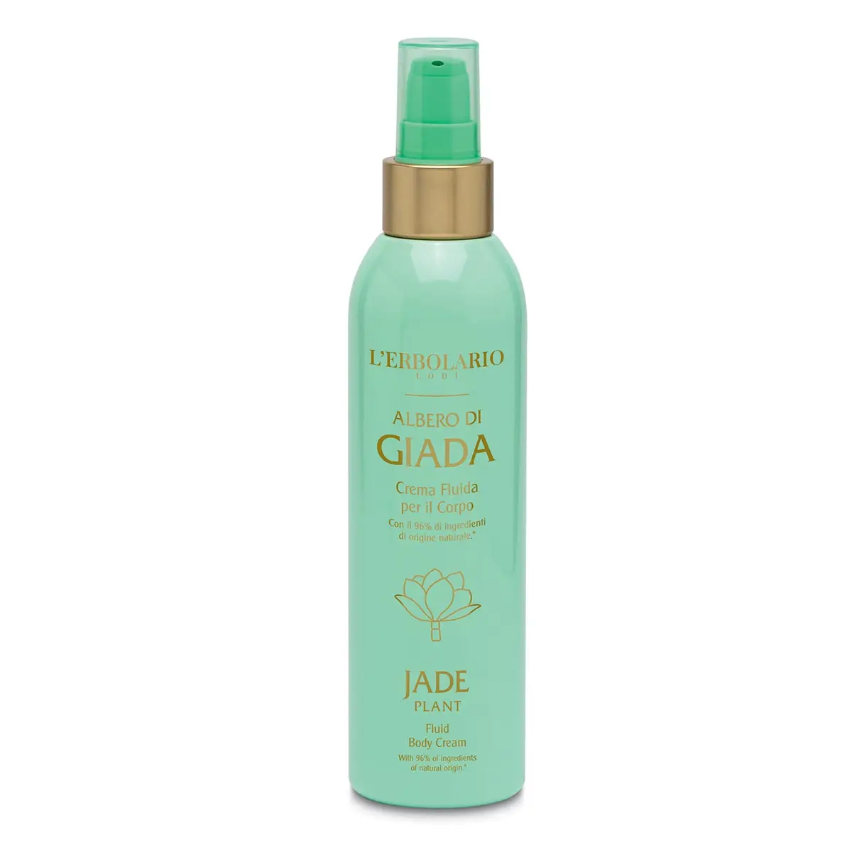 L'Erbolario Jade Plant Fluid Body Cream 6.7 oz | Nourishing, Sensitive Skin Friendly - main product image