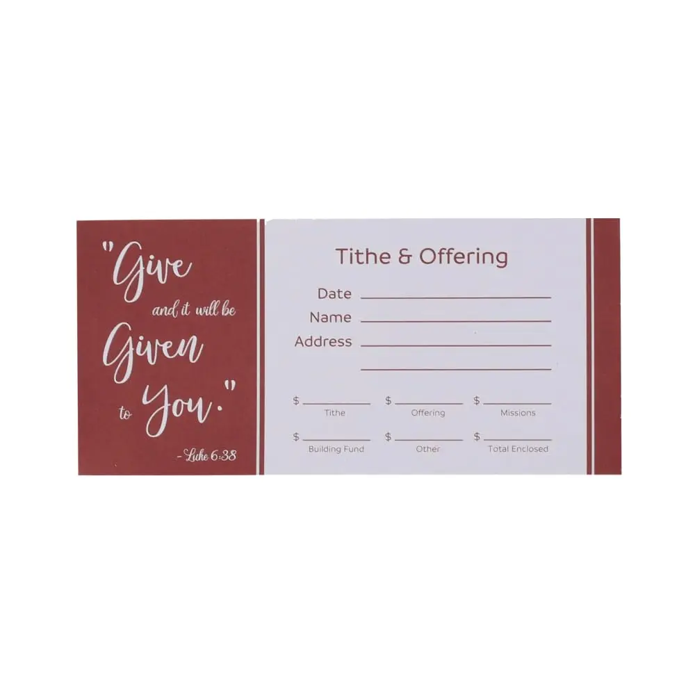 Swanson Christian Products Cash Envelopes 3x6.25 in | Faith-Inspired Tithe & Offering Pack of 100 - view 7