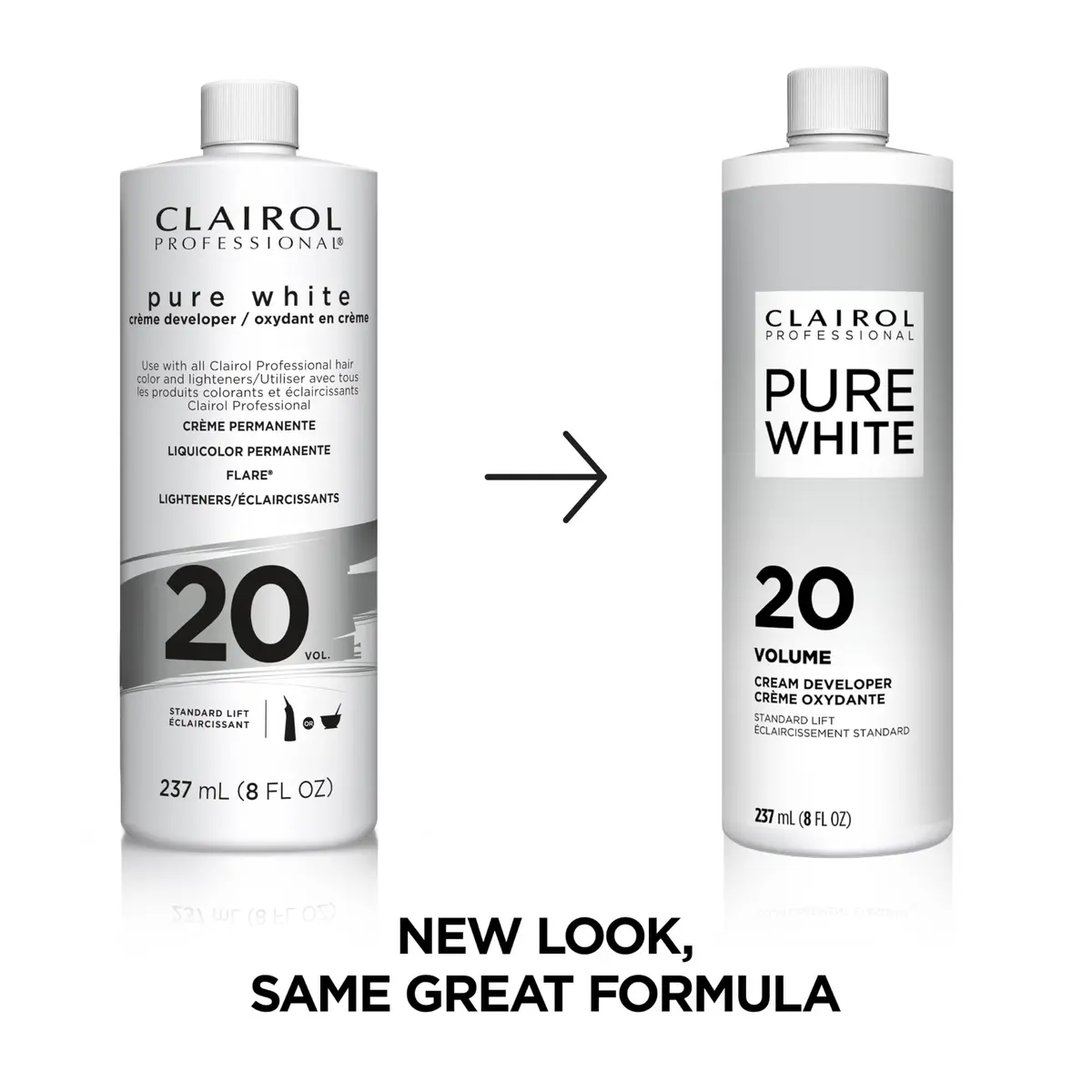 Clairol Professional Pure White 20 Volume Hair Developers | Standard Lightening & Gray Coverage (110 characters) - view 2