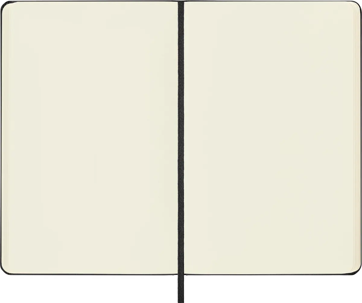 Moleskine Art Sketchbook Hard Cover Medium 11.9 cm x 18.2 cm (4.5" x 7") Plain Black 88 Pages | Acid-Free Paper for Artists - view 5