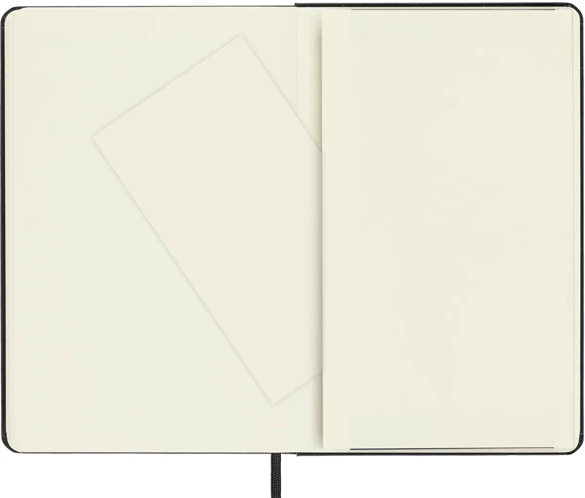 Moleskine Art Sketchbook Hard Cover Medium 11.9 cm x 18.2 cm (4.5" x 7") Plain Black 88 Pages | Acid-Free Paper for Artists - view 6