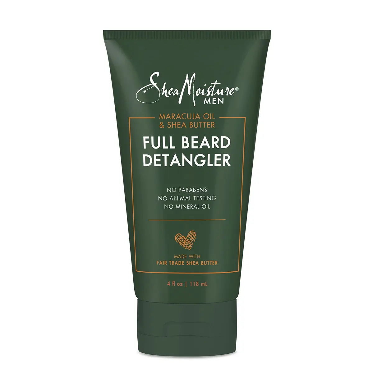 SheaMoisture Beard Conditioner Full Beard Detangler 118ml (4 Fl Oz) | Softens Coarse Facial Hair - main product image