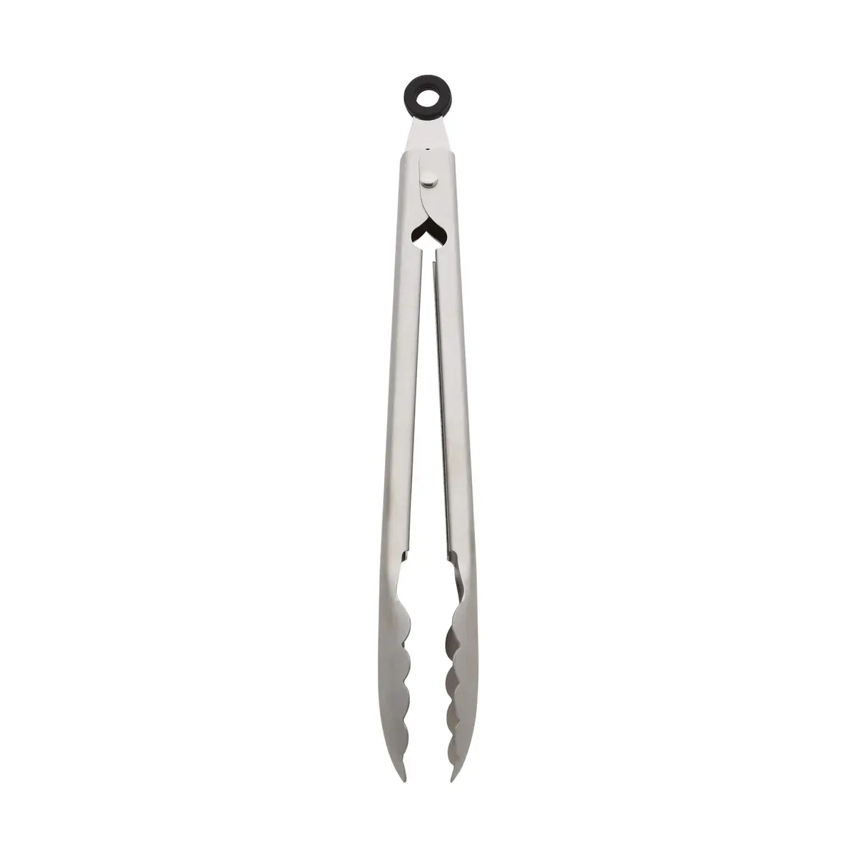 KitchenAid Stainless Steel Utility Tongs 11.6 Inches | Dishwasher Safe & Locking Mechanism - main product image