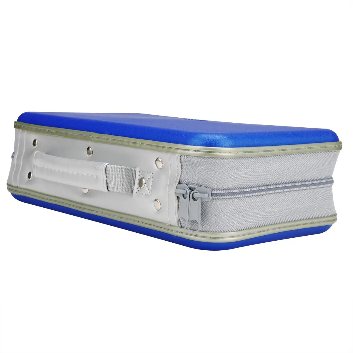 Wismart CD DVD Wallet 96 Capacity | Heavy Duty Hard Shell Disc Organizer (70-120 chars) - view 5