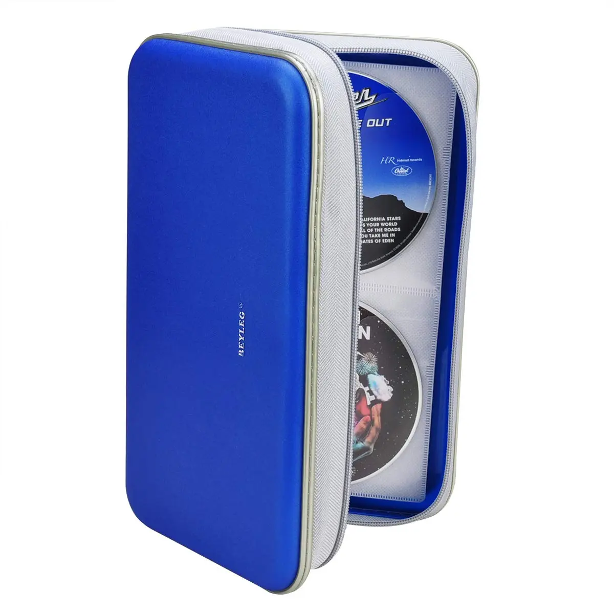 Wismart CD DVD Wallet 96 Capacity | Heavy Duty Hard Shell Disc Organizer (70-120 chars) - view 7