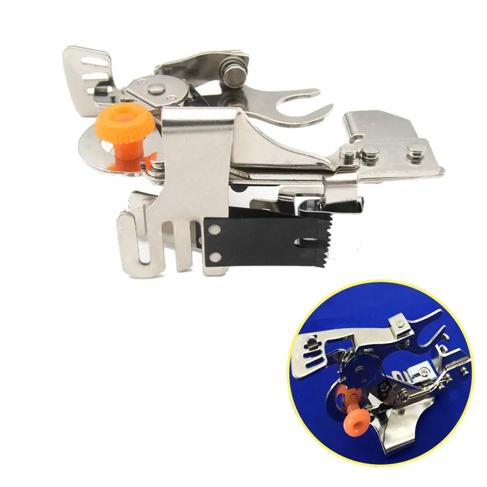 Youngine Ruffler Sewing Machine Presser Foot | Adjustable Pleats & Ruffles Attachment for Low Shank Singer, Brother, Janome, Kenmore - view 2