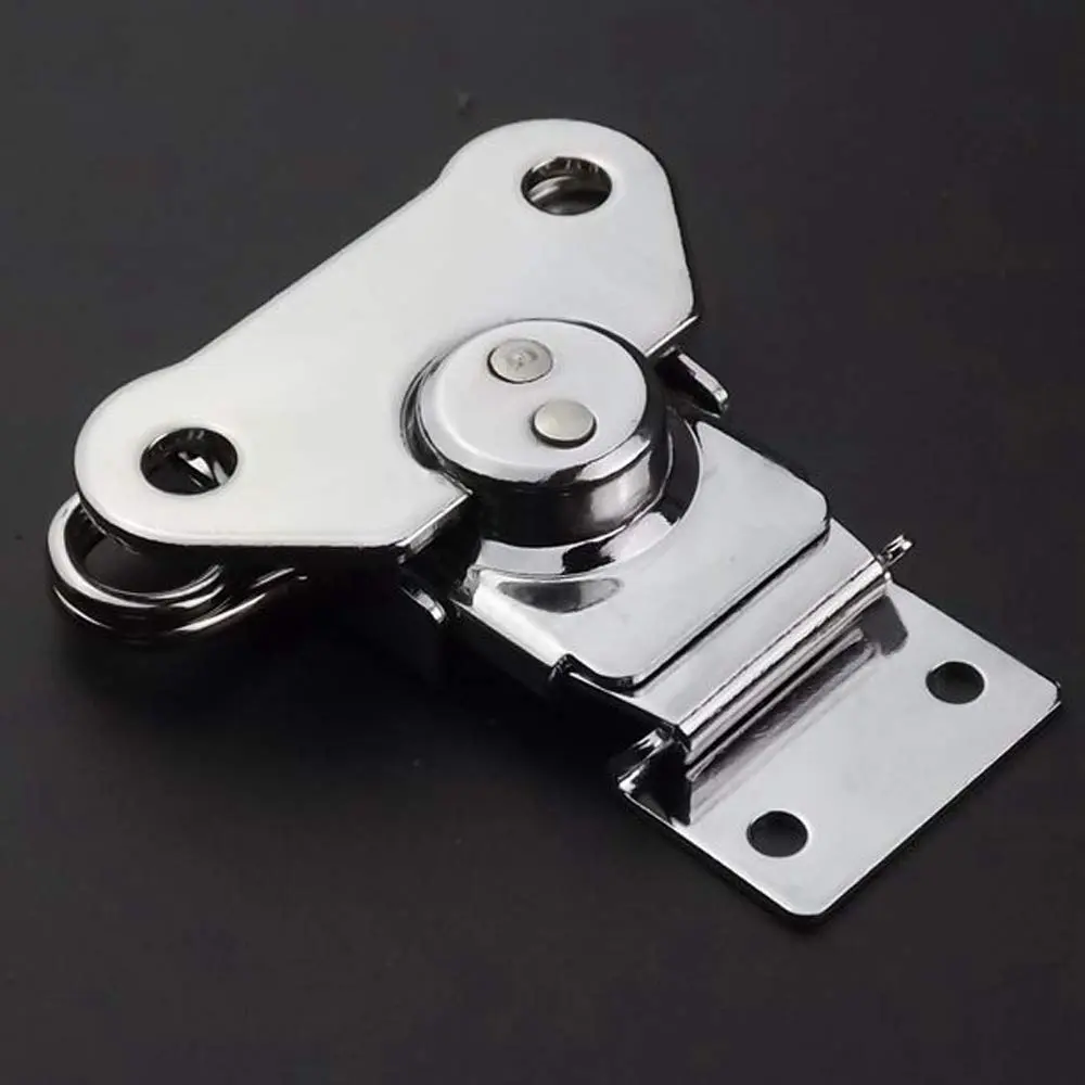 EWONICE Steel Butterfly Twist Latch & Keeper Pack of 4 | Small Surface Mount Case Closure - view 2