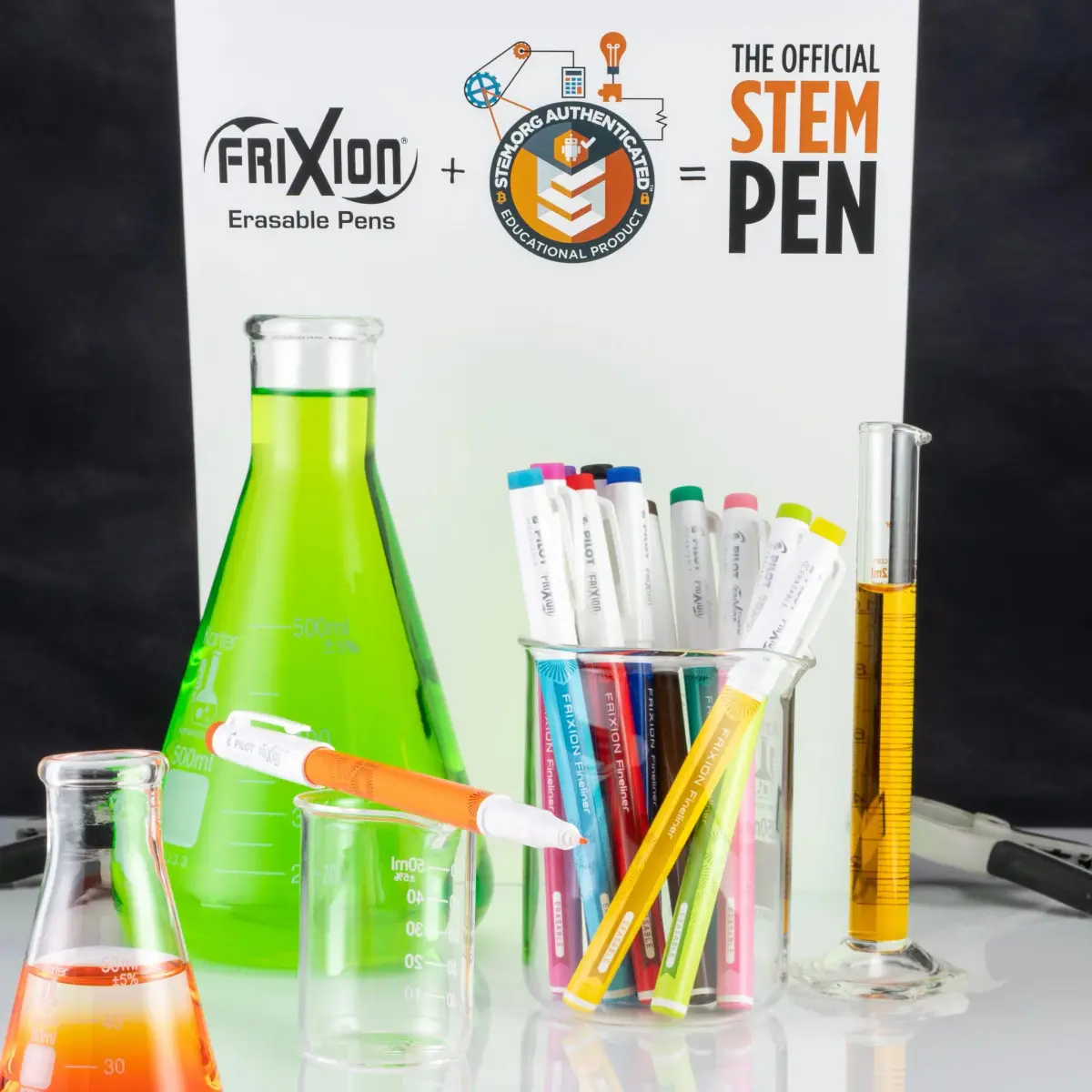 PILOT FriXion Fineliner Erasable Marker Pens 8-Pack | Smooth Ink Flow, Fade-Resistant - view 4