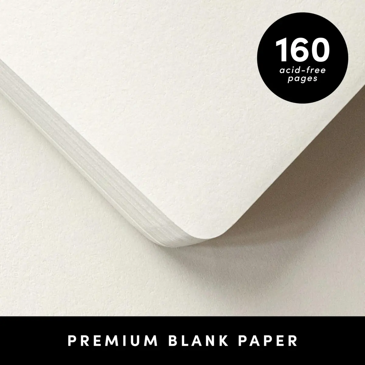 PAPERAGE Royal Blue Hardcover Journal Notebook, 5.6" x 8", 160 Pages, 100 GSM Thick Paper | Premium Journal for Work, School & Note Taking - view 4