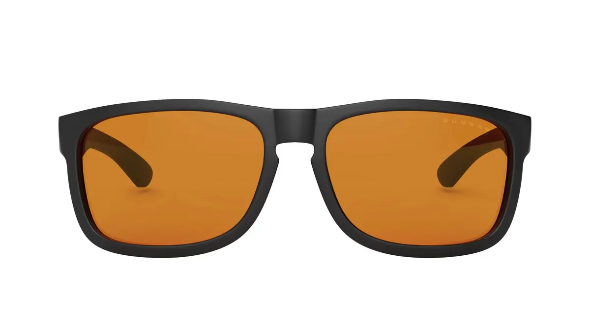 GUNNAR Intercept Onyx Amber Max Gaming Glasses 58mm (2.28in) Lens Width | Blue Light Blocking for Eye Relief - view 2