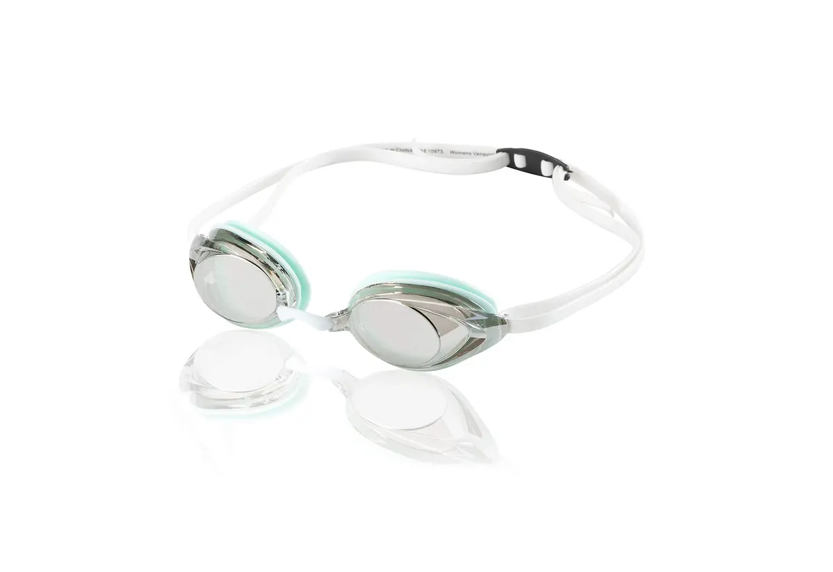 Speedo Women's Mirrored Vanquisher Swim Goggles | Anti-Fog & UV Protection - main product image
