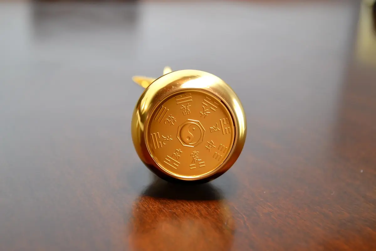 I-MART Brass Wu Lou Feng Shui Gourd 10.2 cm (4 Inch) | Traditional Home Decor Accent - view 6
