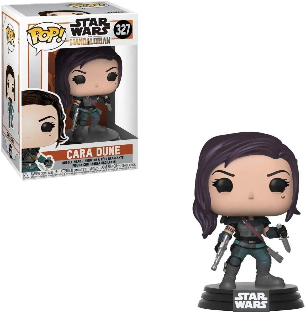 Funko Pop! Star Wars: The Mandalorian - Cara Dune Collectible Figure, 3.75 inches | Vinyl Star Wars Collectible - main product image