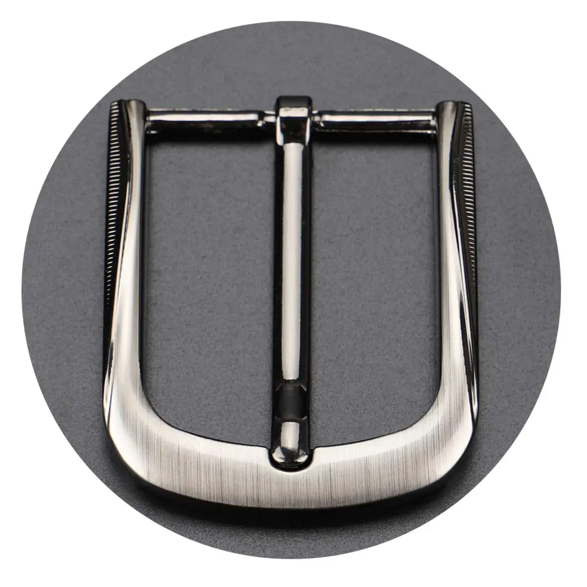 McFanBe 1.5 Inches (38 mm) Belt Buckle Single Prong Square Replacement Buckle for Men Women Belt (Grey03) | Alloy Metal Buckle for 38mm Straps - view 7