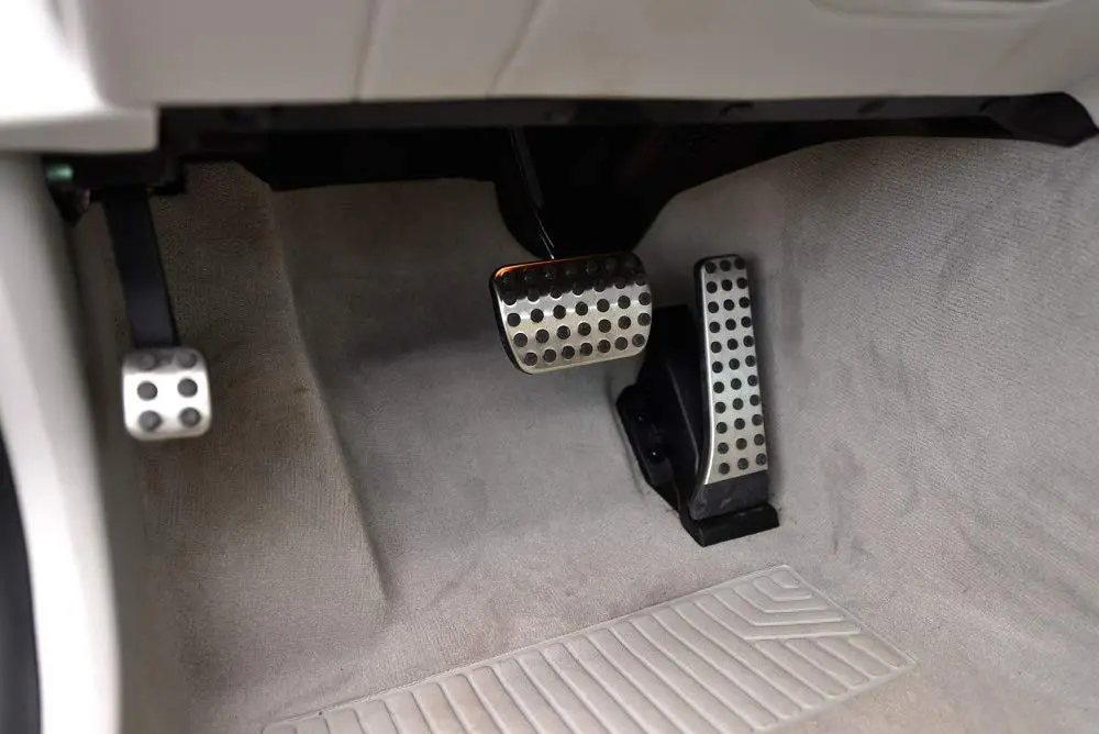 RaxTDM Sport Gas and Brake Pedal Cover Set for Mercedes-Benz W205 W212 W213 W222 X253 W218 | No Drill Steel Accelerator Accessories - view 5