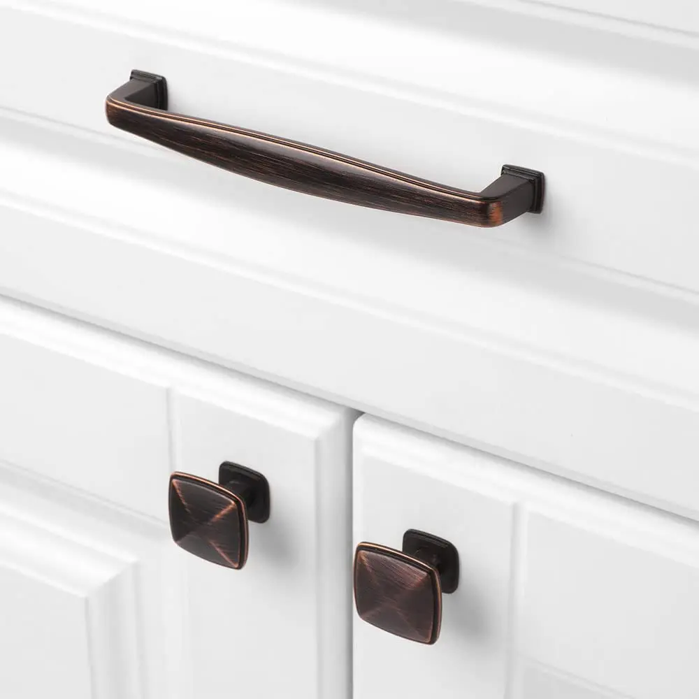 KOOFIZO 10 Pack 5 in Oil Rubbed Bronze Cabinet Pulls | Durable Solid Metal Handles for Kitchen & Furniture - view 3