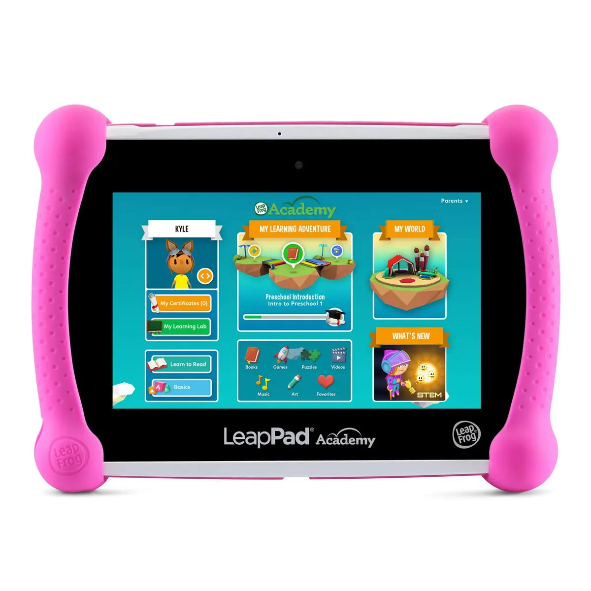 LeapFrog LeapPad Academy Kids’ Learning Tablet, Pink 21.59 cm (7") | Developed with Educators - view 9