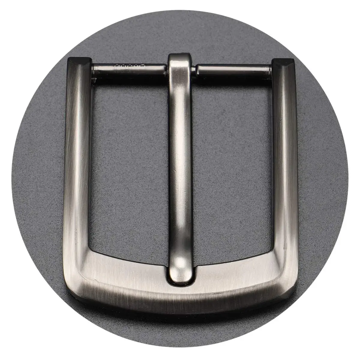 McFanBe 1.5" (38 mm) Belt Buckle | Solid Alloy Single Prong Square Replacement Buckle for Men & Women (Grey08) - view 7