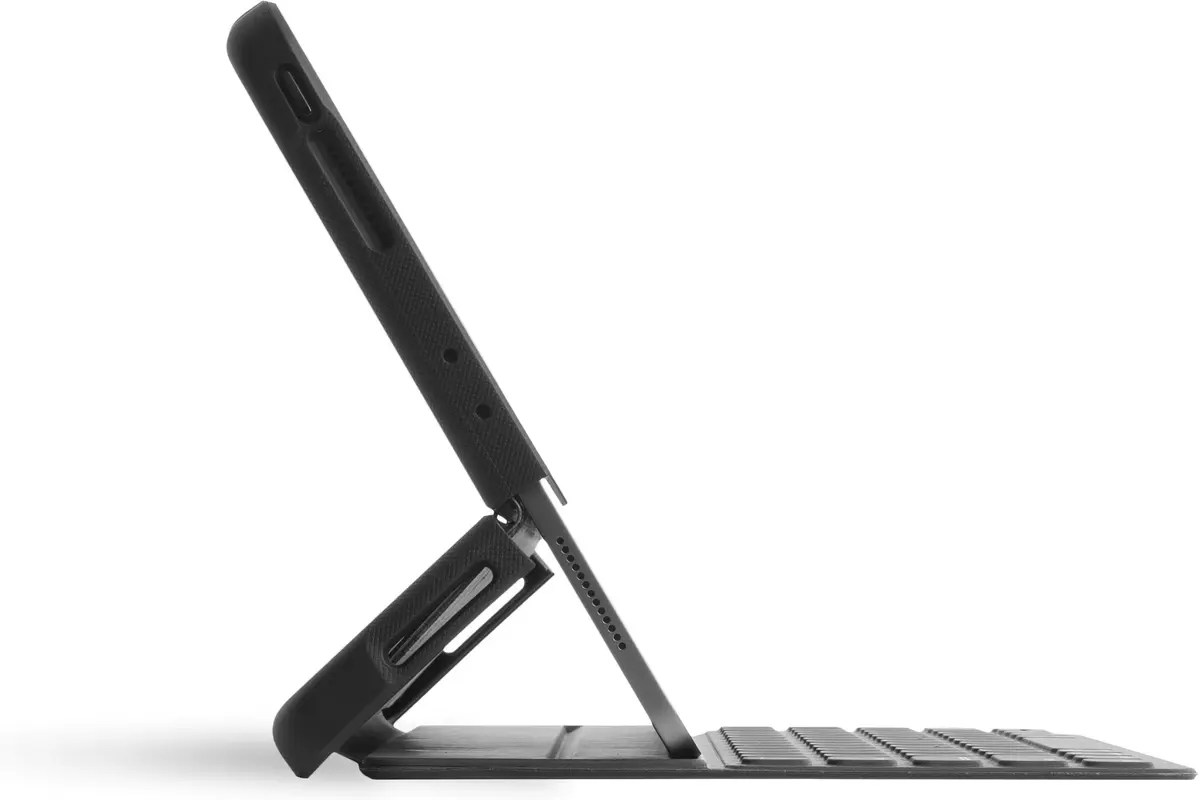 STM Dux Shell for iPad Pro 12.9 (3rd Gen) Supports Apple Keyboard Folio - Black | Military Drop-Test Certified - view 3