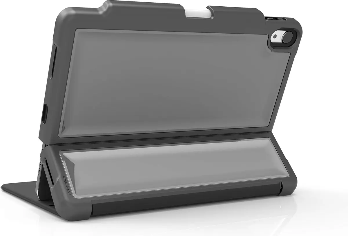 STM Dux Shell for iPad Pro 12.9 (3rd Gen) Supports Apple Keyboard Folio - Black | Military Drop-Test Certified - view 4