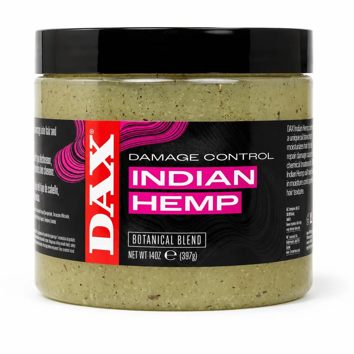 DAX Indian Hemp Moisturizing Hair & Scalp Treatment 14 Oz | Repairs & Restores Damaged Hair - main product image