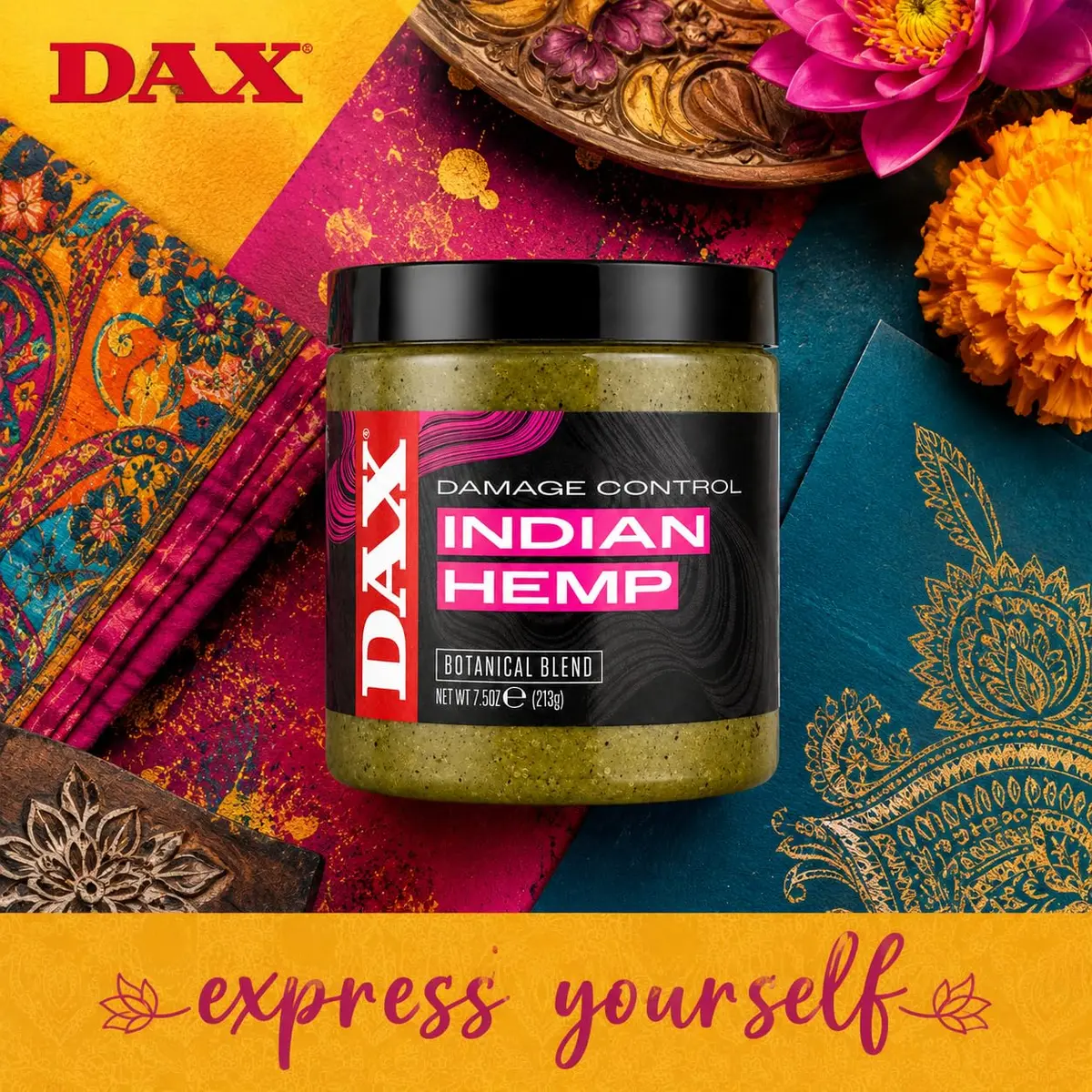 DAX Indian Hemp Moisturizing Hair & Scalp Treatment 14 Oz | Repairs & Restores Damaged Hair - view 5