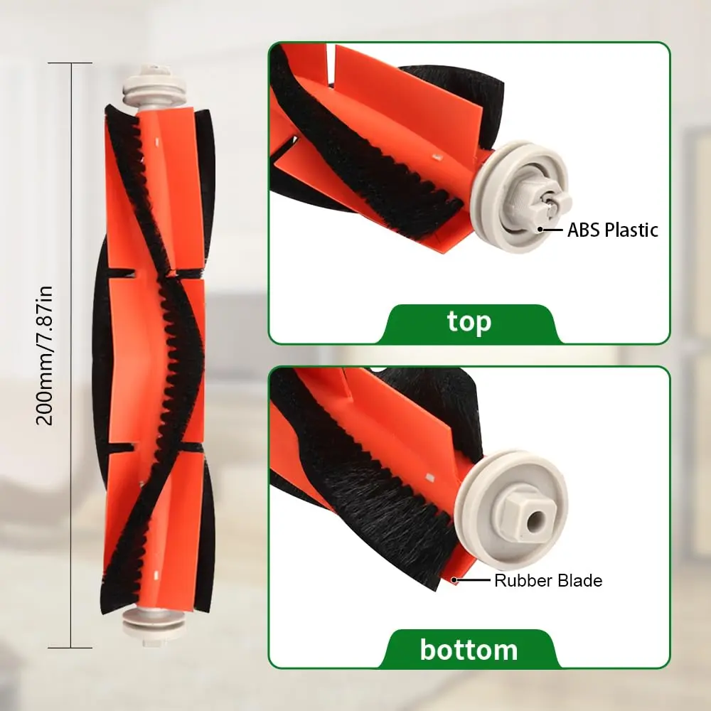 Neutop Replacement Kit Compatible with Roborock S6 S5 S4 E35 E25 E20 | 2 Main Brushes & HEPA Filters for Xiaomi Vacuum - view 2