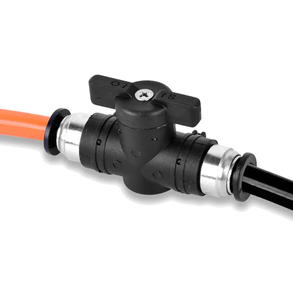 beduan Pneumatic Ball Valve 3/8" x 3/8" OD Push to Connect Fitting | Air & Water Flow Control - view 5