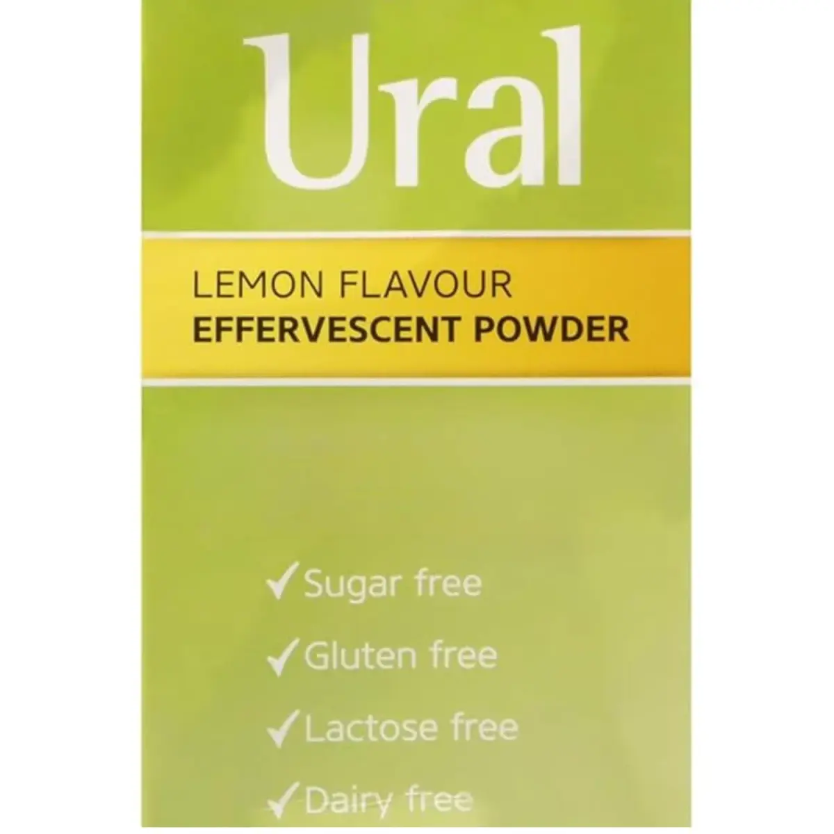 Ural Effervescent Powder 4g (0.14 oz) Lemon Flavor | Urinary Alkalinizer for Cystitis Relief - view 2