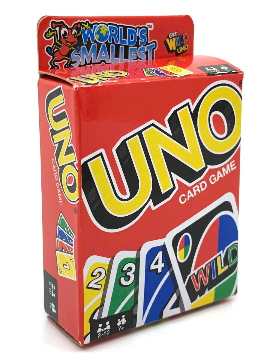 World's Smallest UNO Card Game 112 Cards | Classic Matching Game for Ages 6+ - view 4