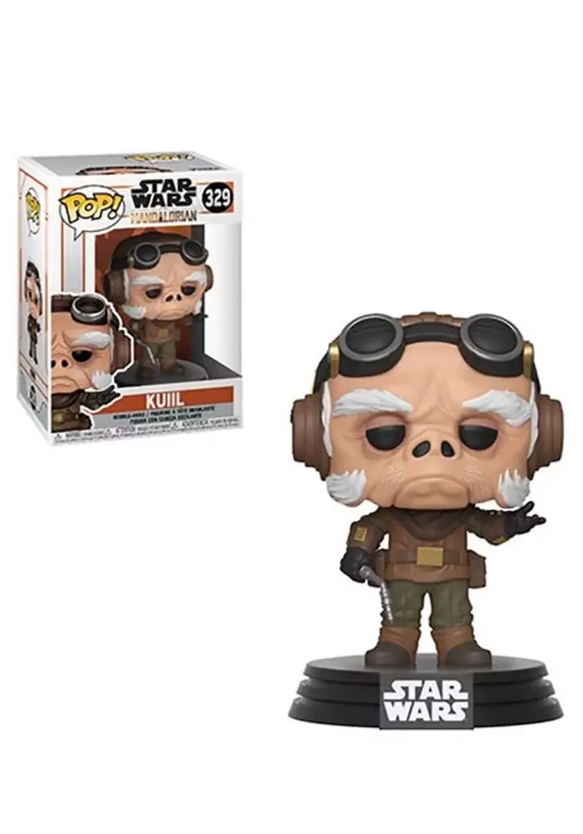 Funko Pop! Star Wars: Mandalorian - Kuiil | 9cm Vinyl Action Figure, Multicolor - main product image