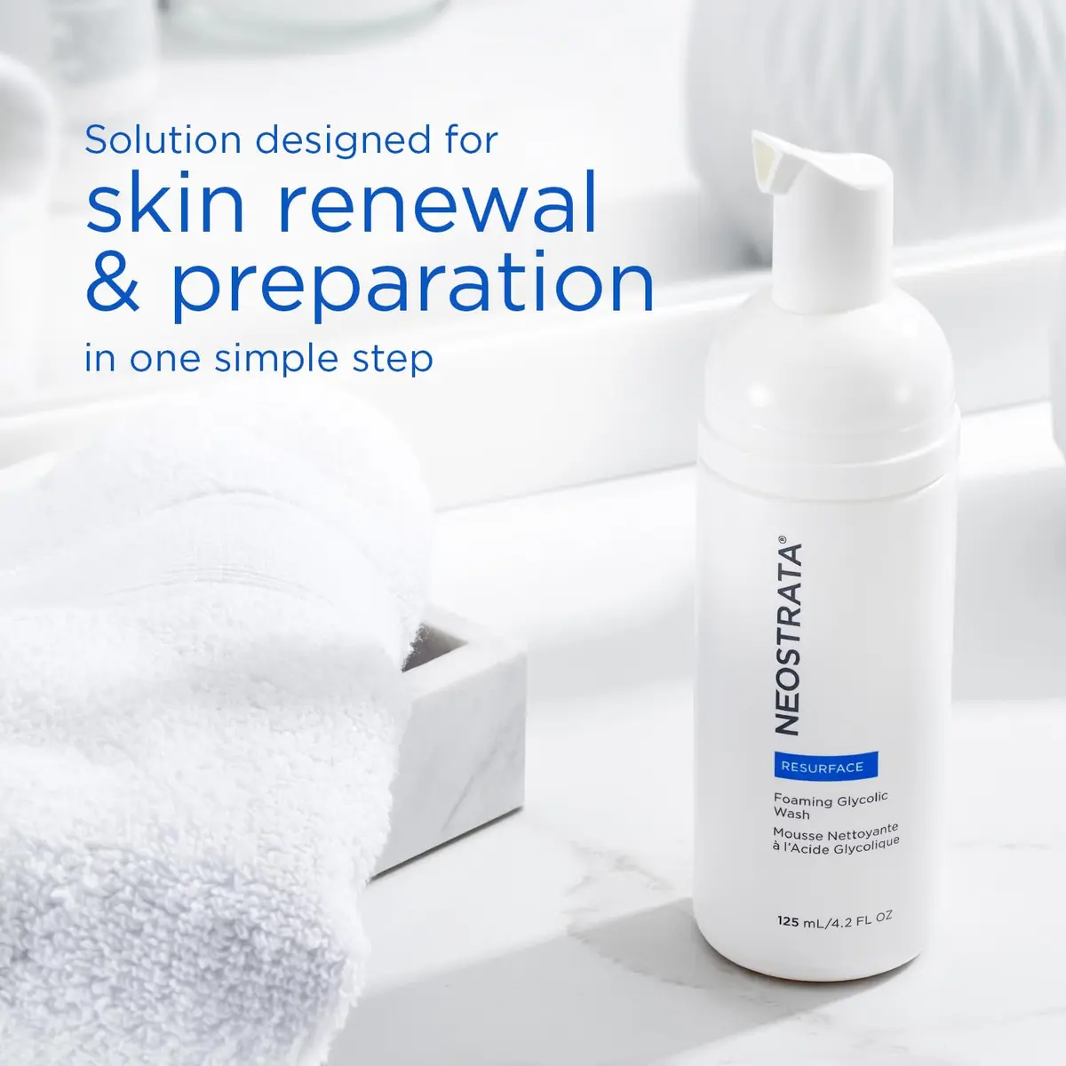 NEOSTRATA Foaming Glycolic Face Wash High Strength AHA Cleanser Soap-free 4.2 fl. oz. | Exfoliates & Cleanses for Experienced Glycolic Users - view 9