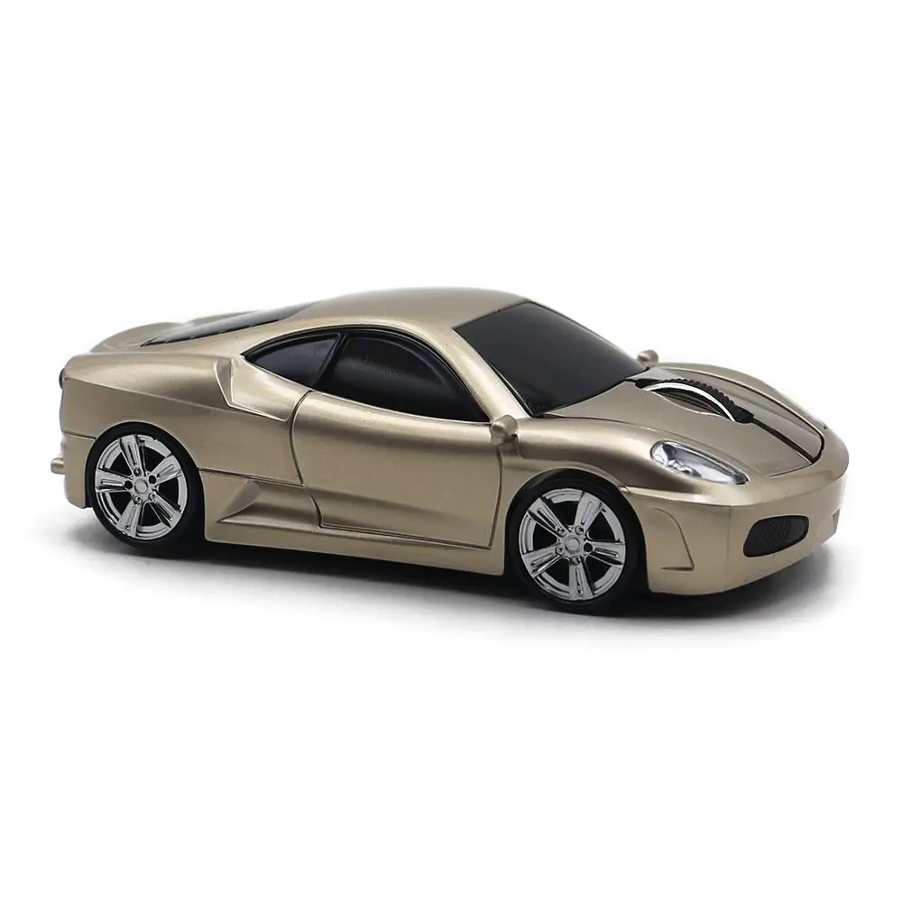MGbeauty Wireless Mouse Sport Car Shape 120x60x35mm | 1600 DPI, Plug & Play, Compatible with Windows & Mac - main product image