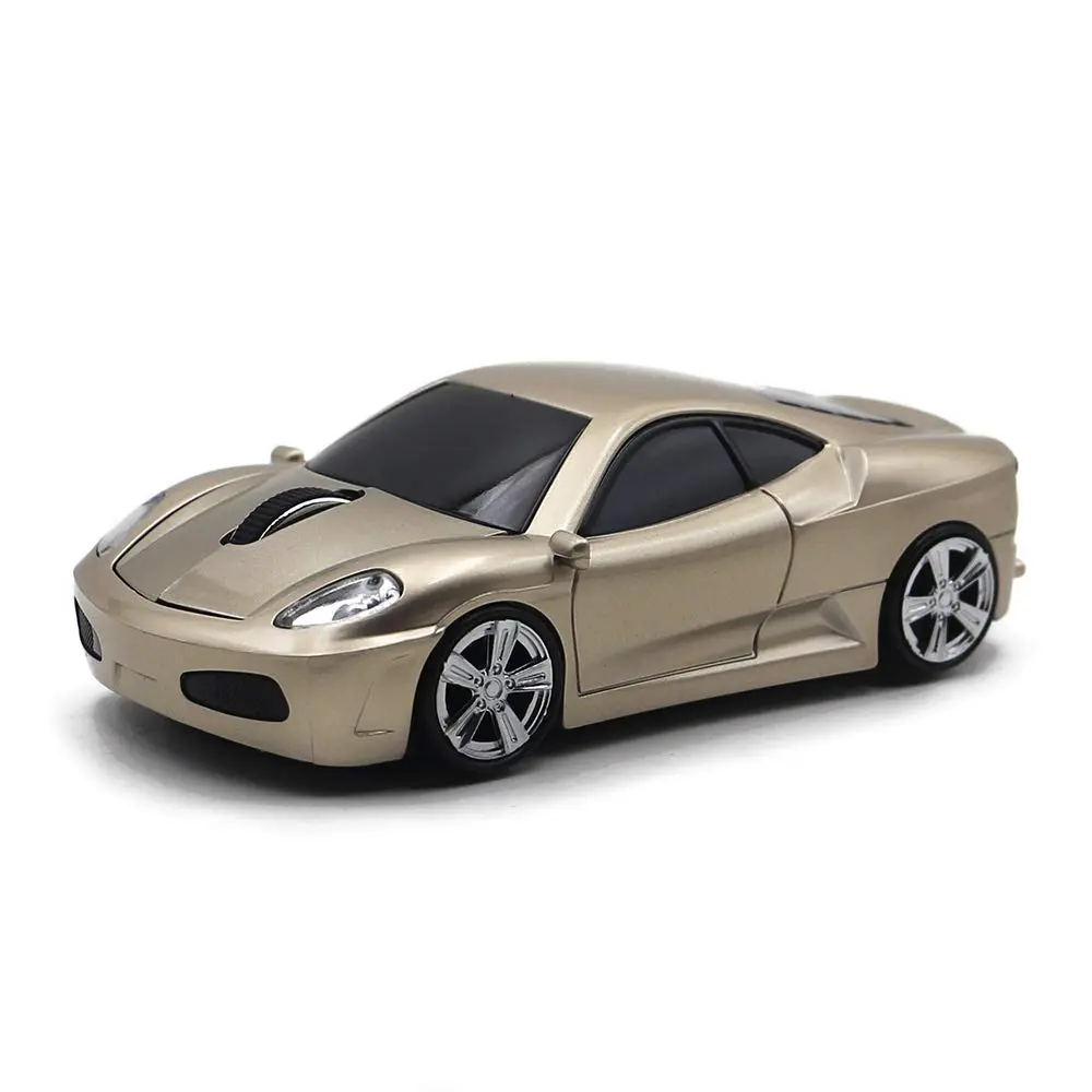 MGbeauty Wireless Mouse Sport Car Shape 120x60x35mm | 1600 DPI, Plug & Play, Compatible with Windows & Mac - view 2