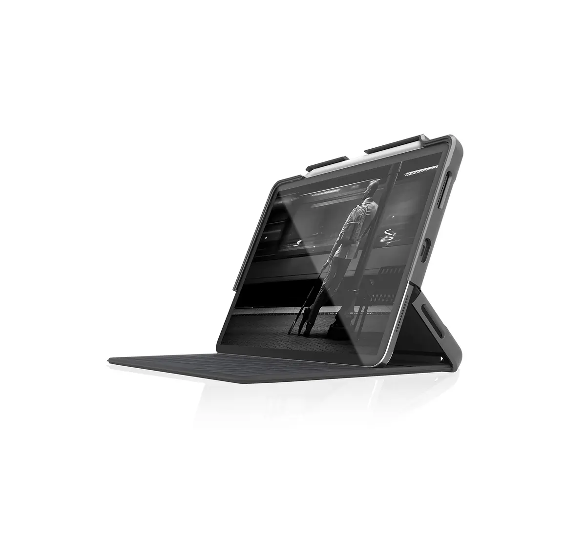 STM Dux Shell for Apple iPad Pro 11 Support with Apple Keyboard Folio | Military Drop-Test Certified - view 3