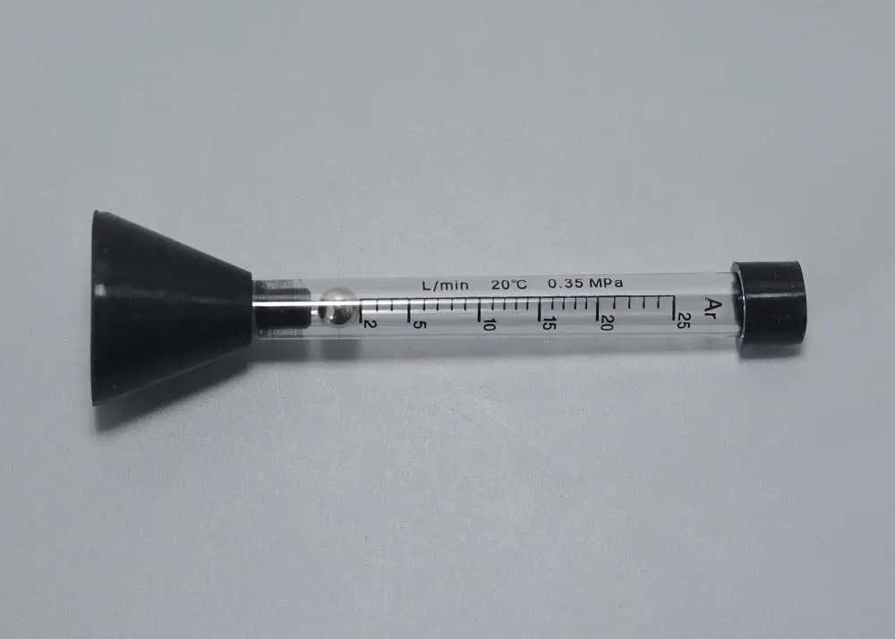 RIVERWELD Argon Gas Flow Meter Tester 0-25 LPM (0.03 kg) | Measures Flow for MIG/TIG Torches - view 4