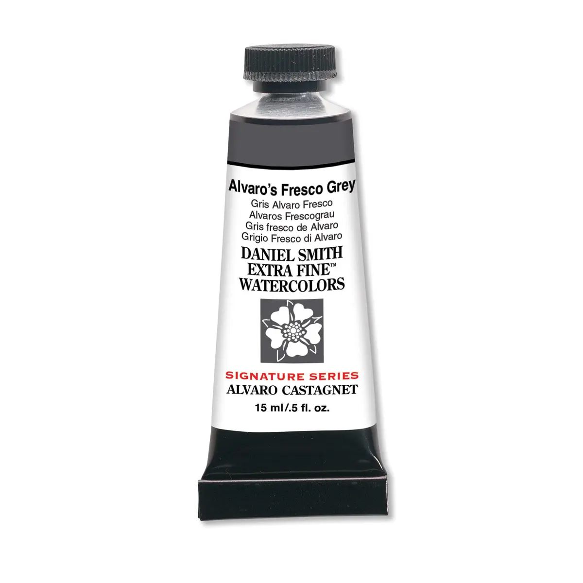 DANIEL SMITH Watercolor Alvaro's Fresco Grey 15ml (0.5 oz) | Semi-Transparent, Granulating, Low Staining - main product image