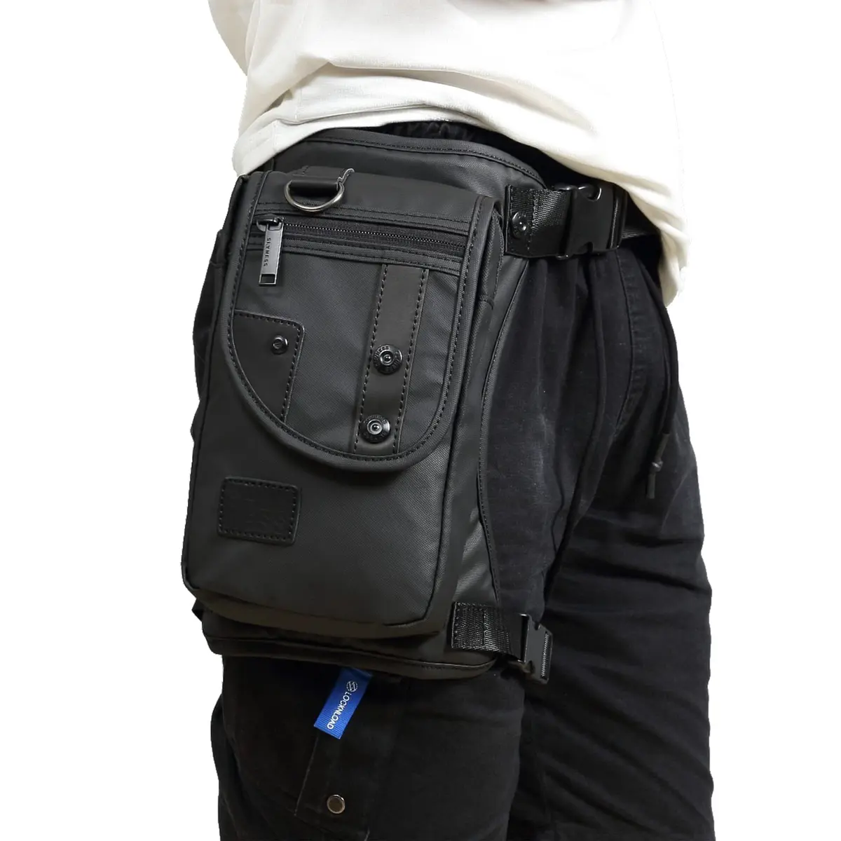 Fekesu Oxford Leg Bag for Men & Women | Waterproof Waist Pack 17.78x6.86x25.91 cm | Outdoor Travel & Cycling - view 8