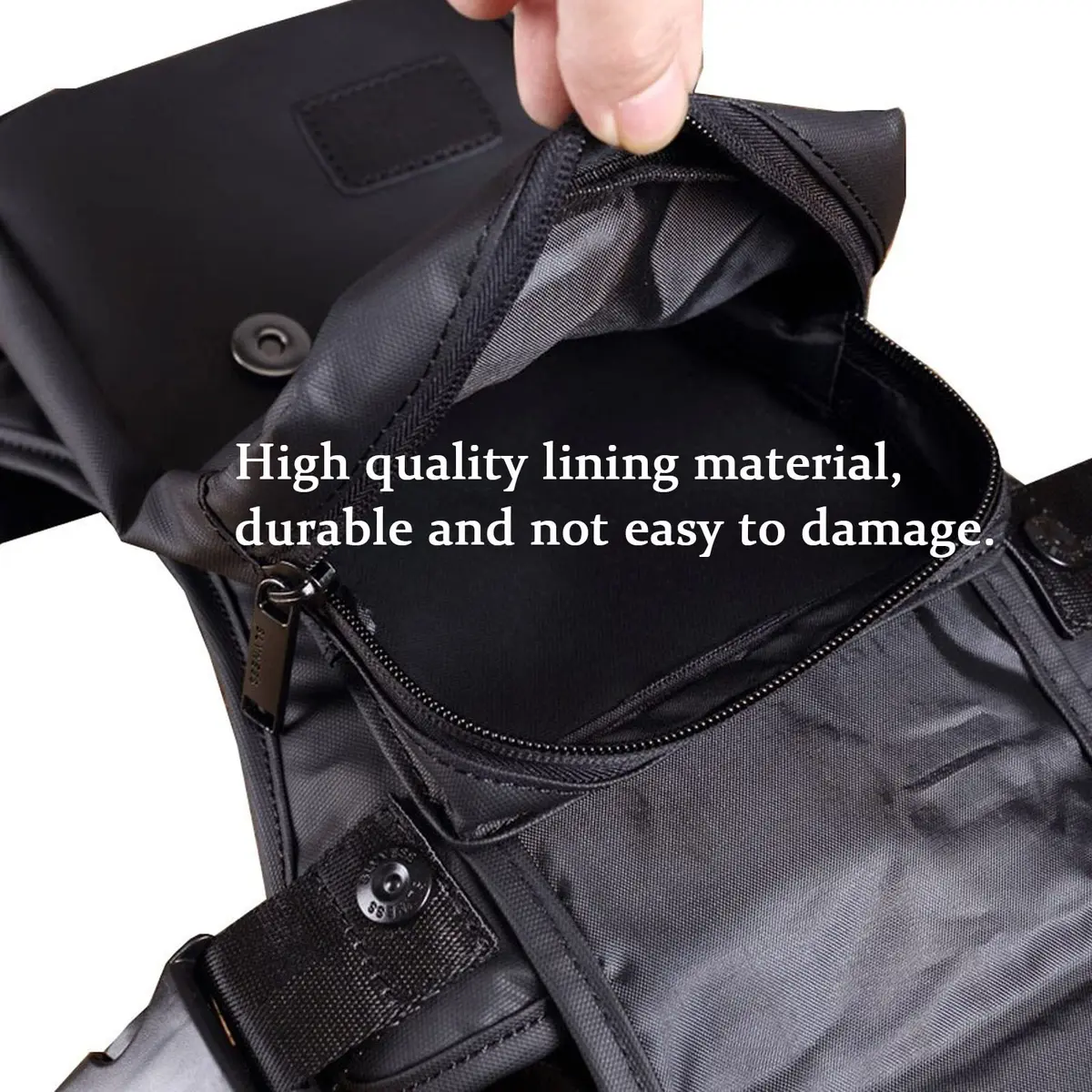 Fekesu Oxford Leg Bag for Men & Women | Waterproof Waist Pack 17.78x6.86x25.91 cm | Outdoor Travel & Cycling - view 4