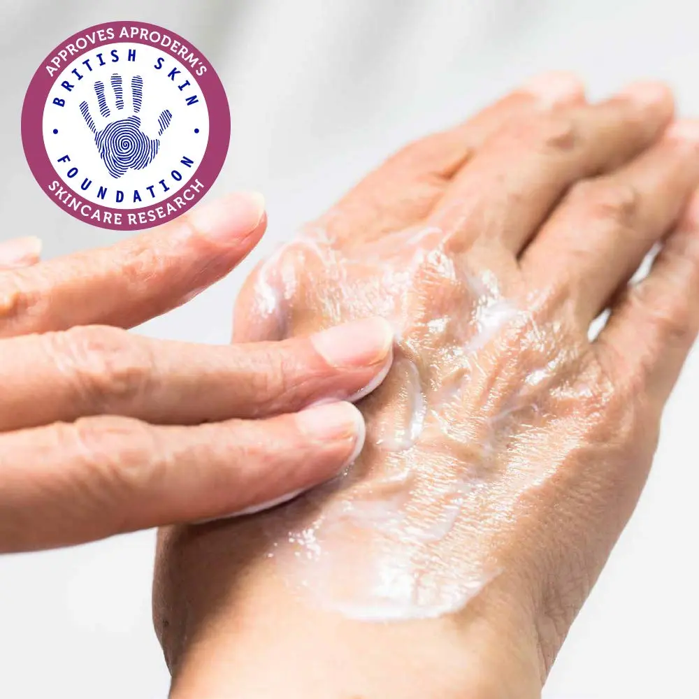 AproDerm Colloidal Oat Cream 500ml (16.9 Fl Oz) | Soothes Dry Skin, Eczema & Psoriasis - view 3