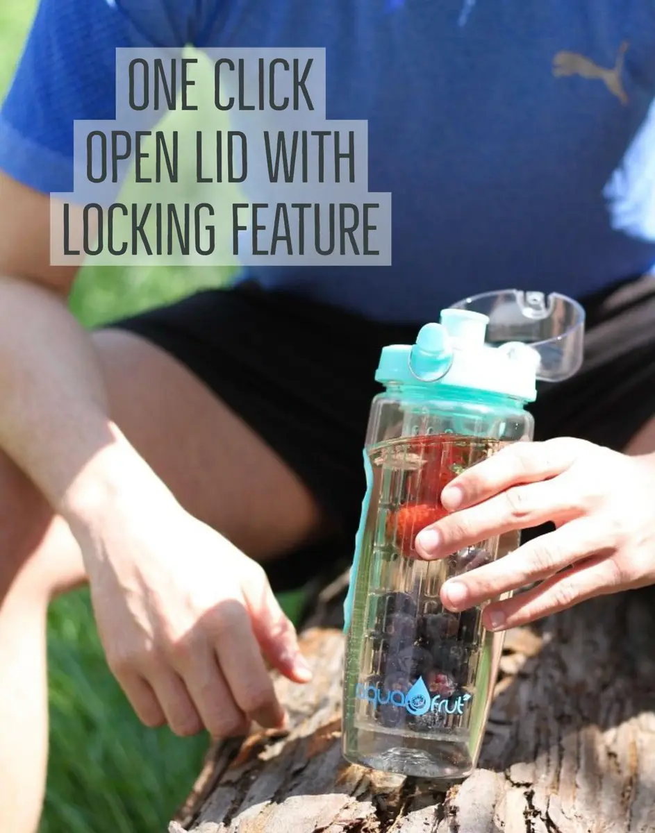 Aquafrut Bottle 32 OZ Fruit Infuser Water Bottle | BPA-Free Tritan, Leakproof & Stylish for Healthy Hydration - view 5