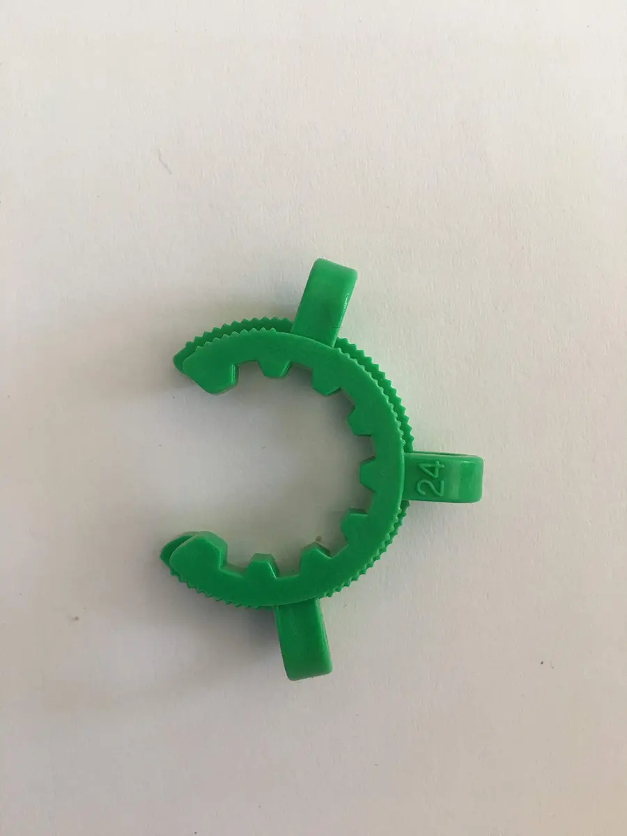 SUCOHANS 12 pcs Keck Clips Ground Joints #24 | Standard Taper POM for Joints 24/29 and 24/40 - view 4