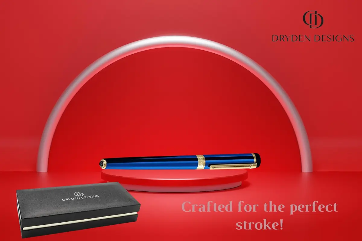 Dryden Designs Fountain Pen Fine Nib | Elegant Writing with 0.5mm Fine Nib, Includes 24 Ink Cartridges - view 6