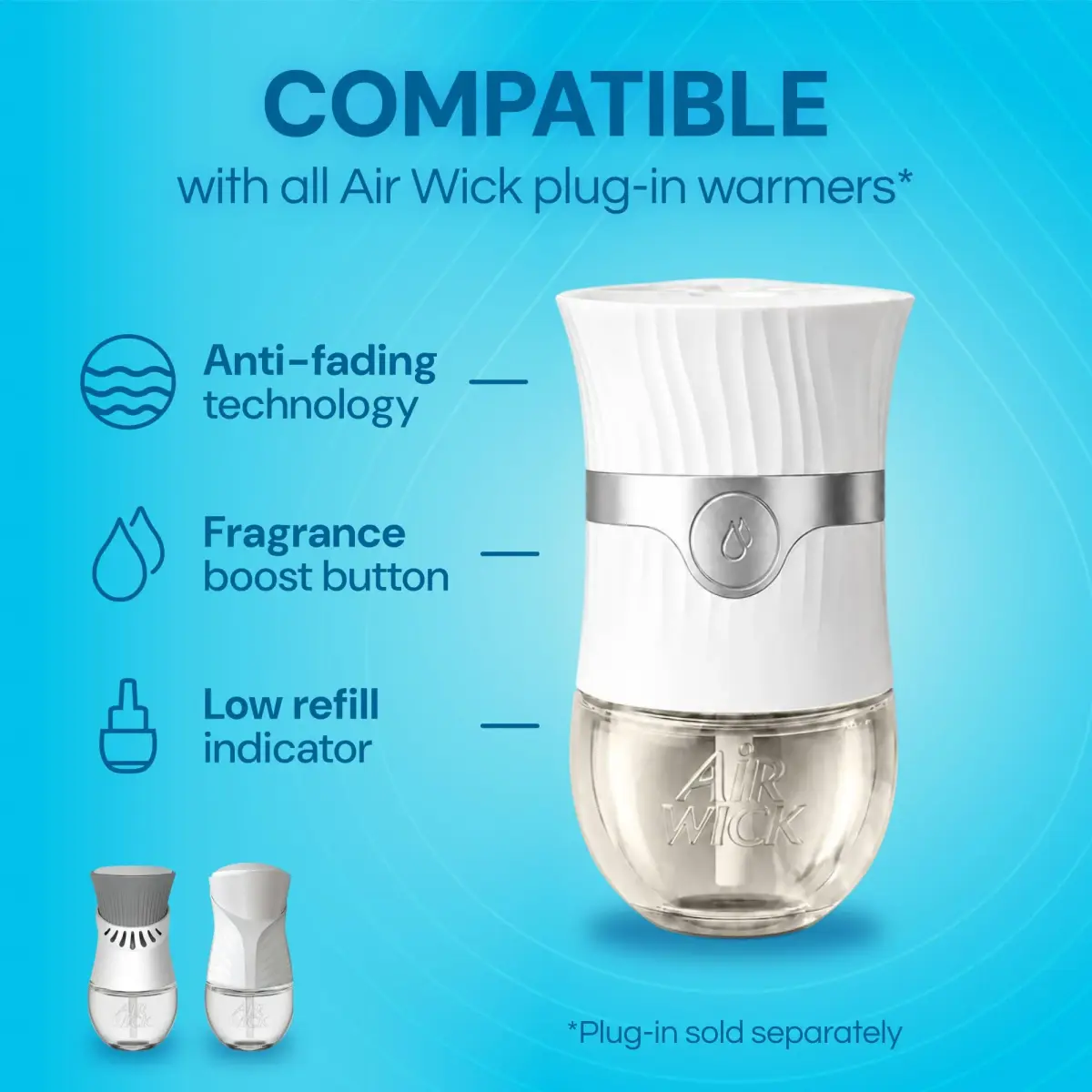 Air Wick Plug In Refills Fresh Linen Scented Oil 10 Count | Infused with Essential Oils for Continuous Fragrance - view 5