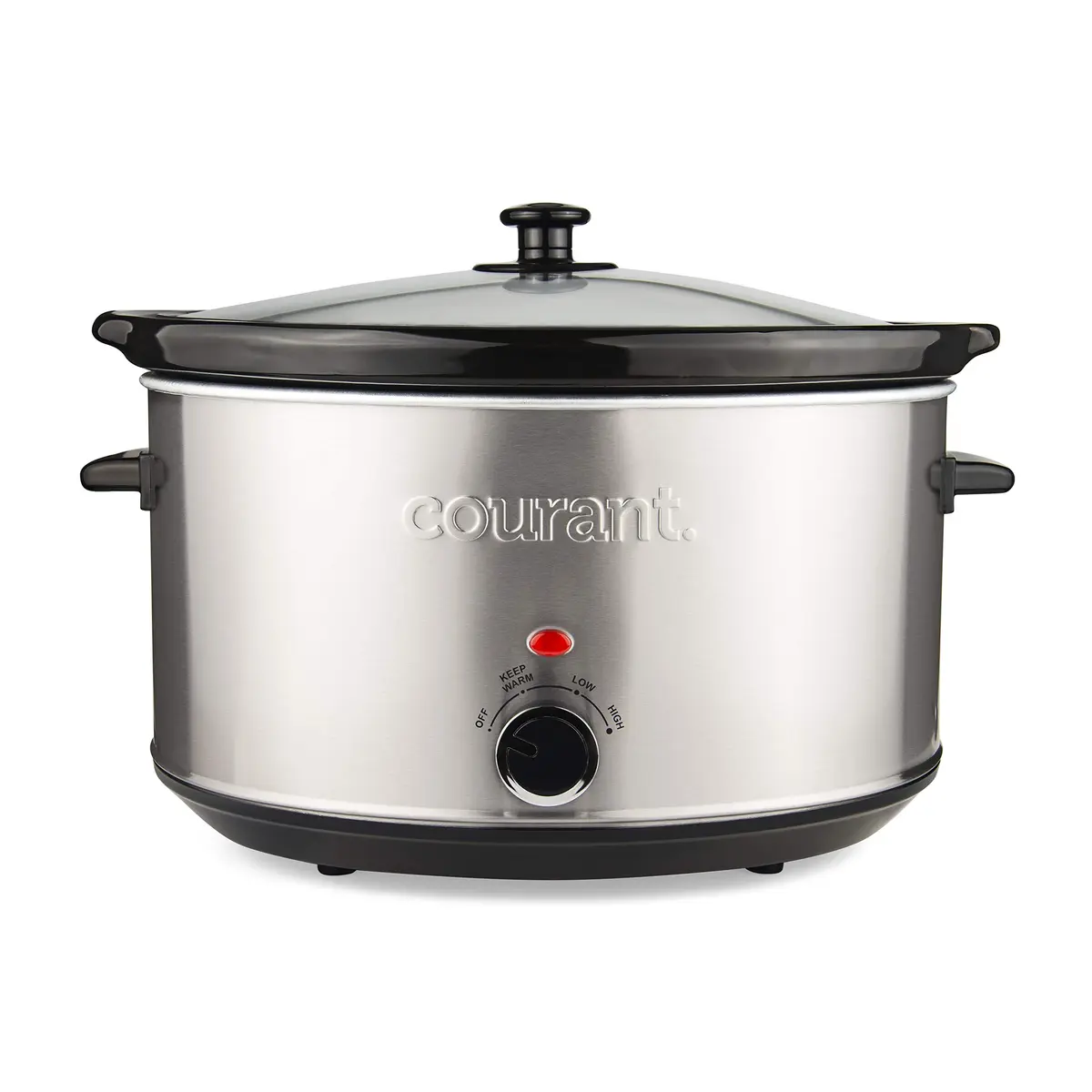 Courant Slow Cooker Crock 8.5 Quart | Dishwasher Safe, Stainless Steel - main product image