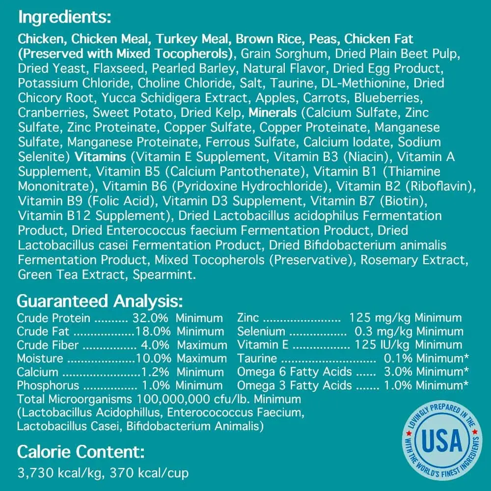 Chicken Soup for the Soul All Natural Premium Adult Dry Cat Food 12lb | Supports Heart, Gut & Immune Health - view 6